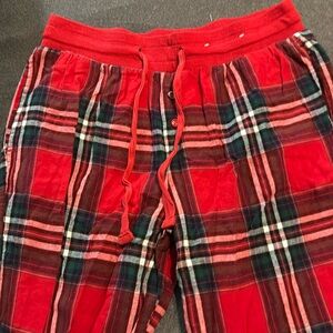 stars above plaid pants